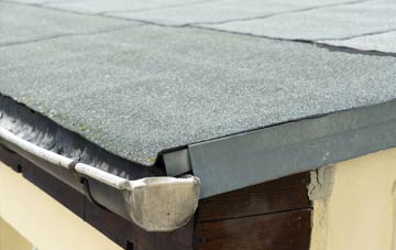 repair or replace Lanehouse flat roofing?